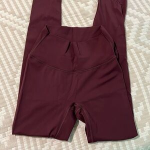 Burgundy Parson Fitwear leggings S